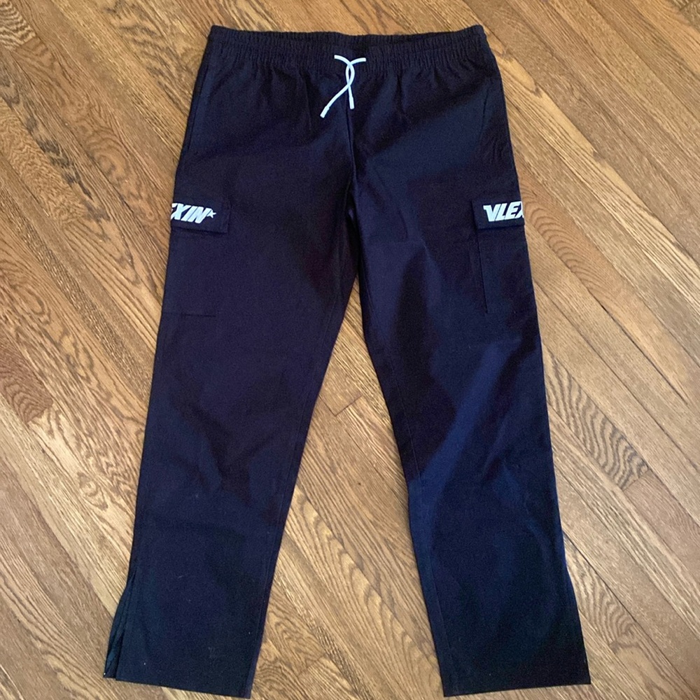 VLEXIN Black CARGO PANTS Size 2XL